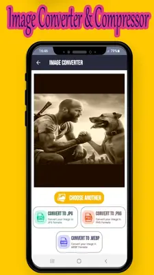 Image Converter & Compressor android App screenshot 2